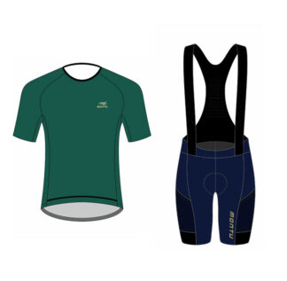 Peak zipless jersey + Canopic Cargo bibshorts bundle - men's