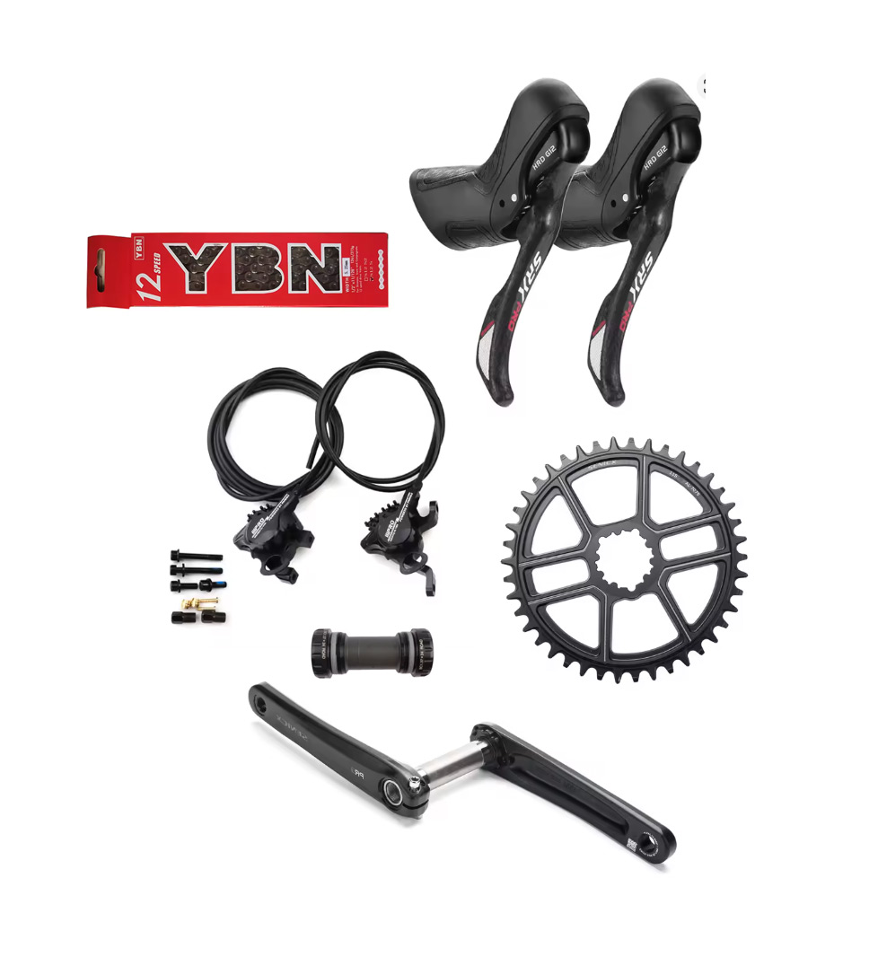 Sensah 1x12 HRD hydraulic groupset